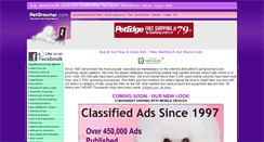 Desktop Screenshot of petgroomerads.com